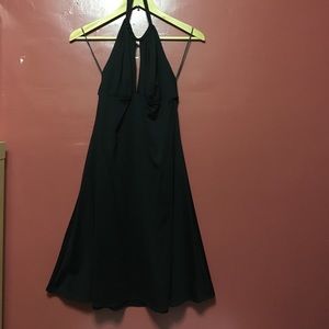 Halter Black Dress